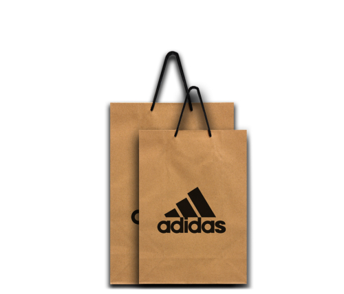 Пакет Adidas 549A695 Cardboard Beige / Black