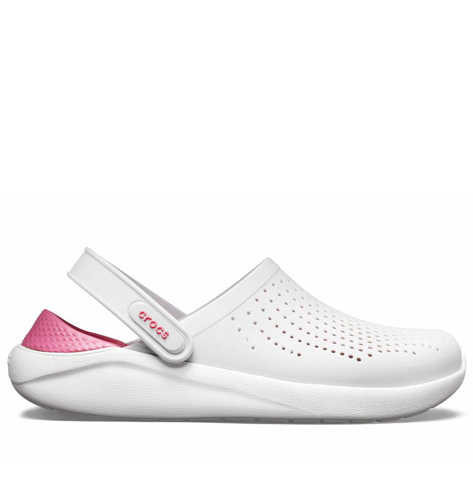 Сабо Crocs LiteRide Clog U White / Pink / White