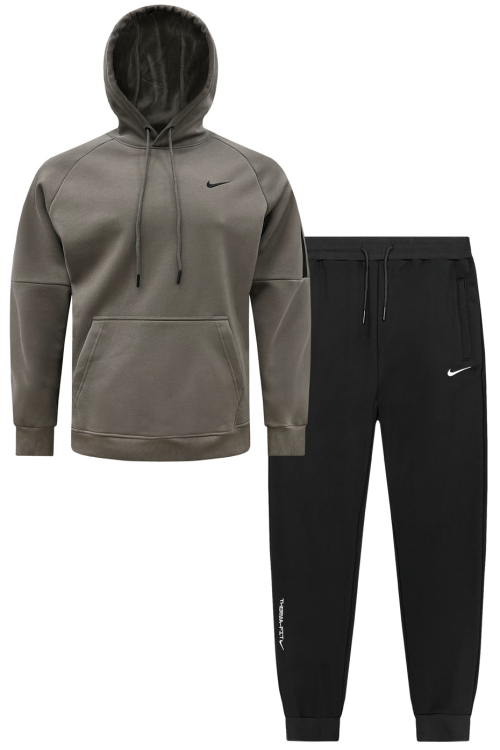 Костюм утепленный Nike Air 893A6A981 Fleece Khaki Gray