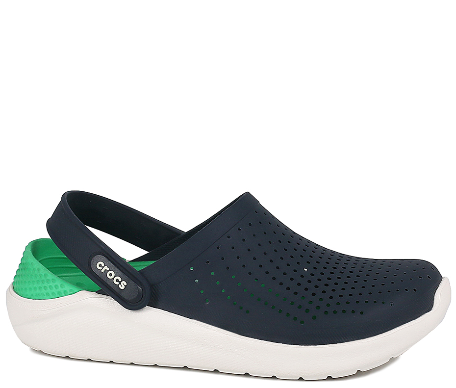 Сабо Crocs LiteRide Clog U Dark Blue / Green / White