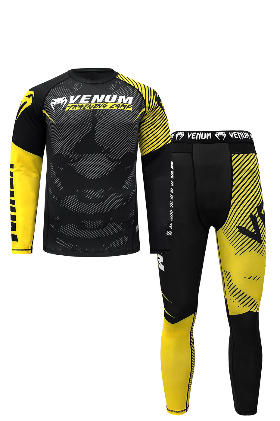 Костюм для тренировок Venum Training Camp Black / Yellow