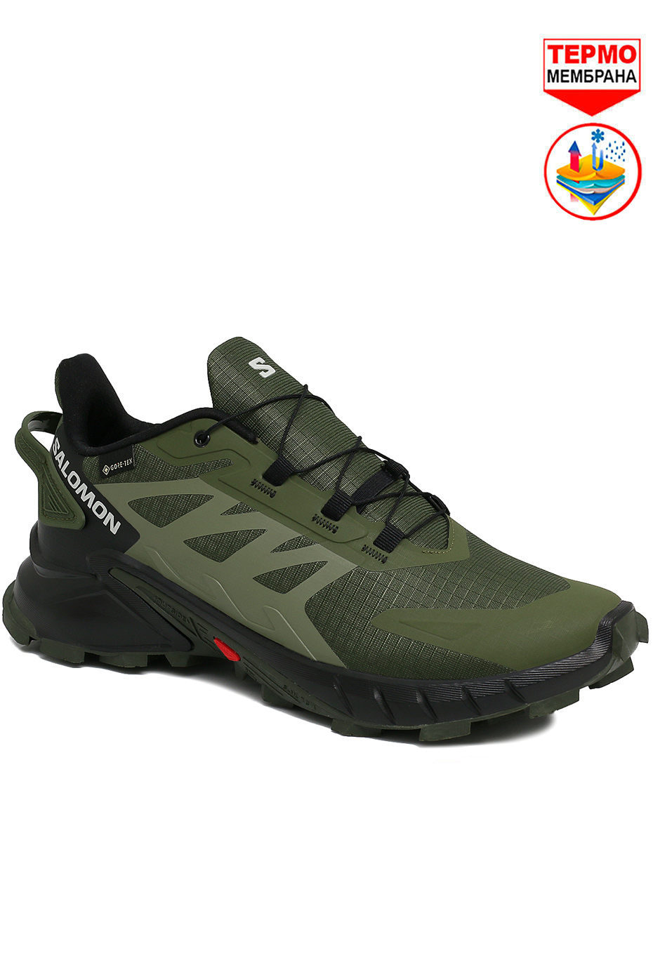 Кроссовки Salomon Supercross 4 GTX Army Green / Black