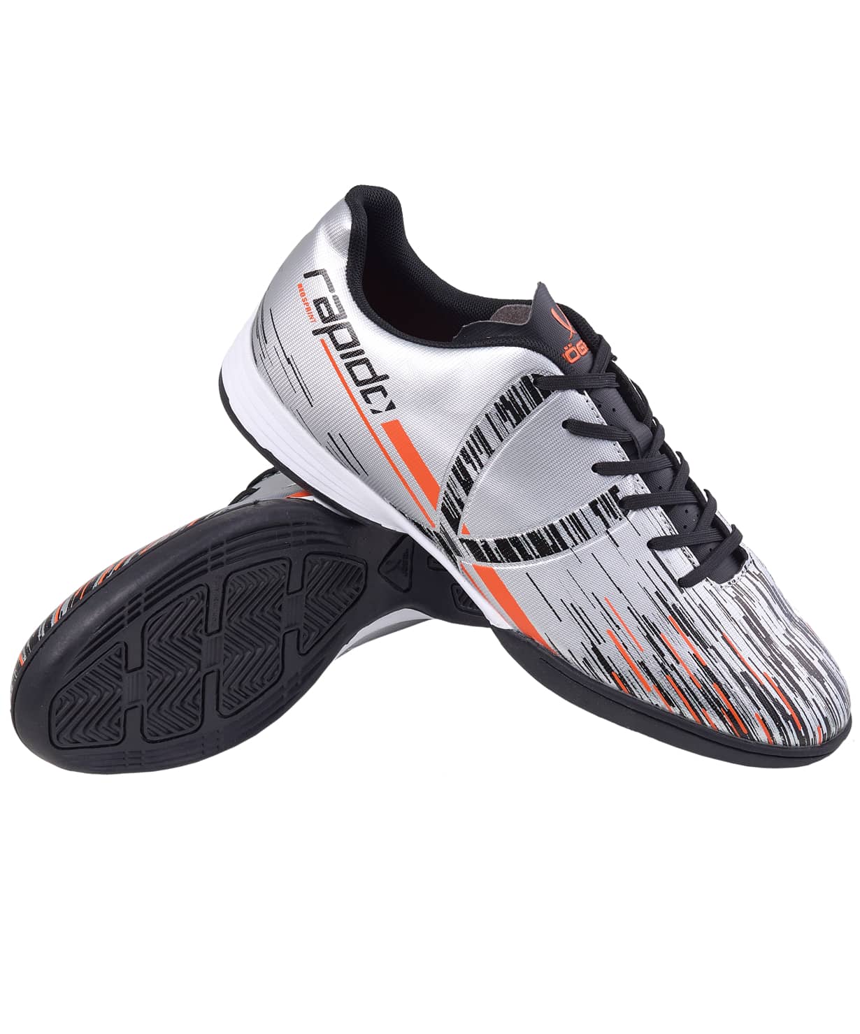 Бутсы зальные Jögel Rapido IN Silver/black