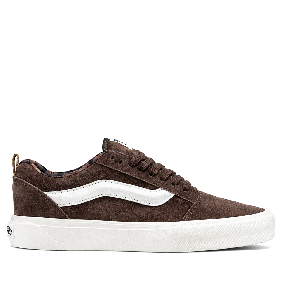Кеды Vans Knu Skool U Dark Brown / White