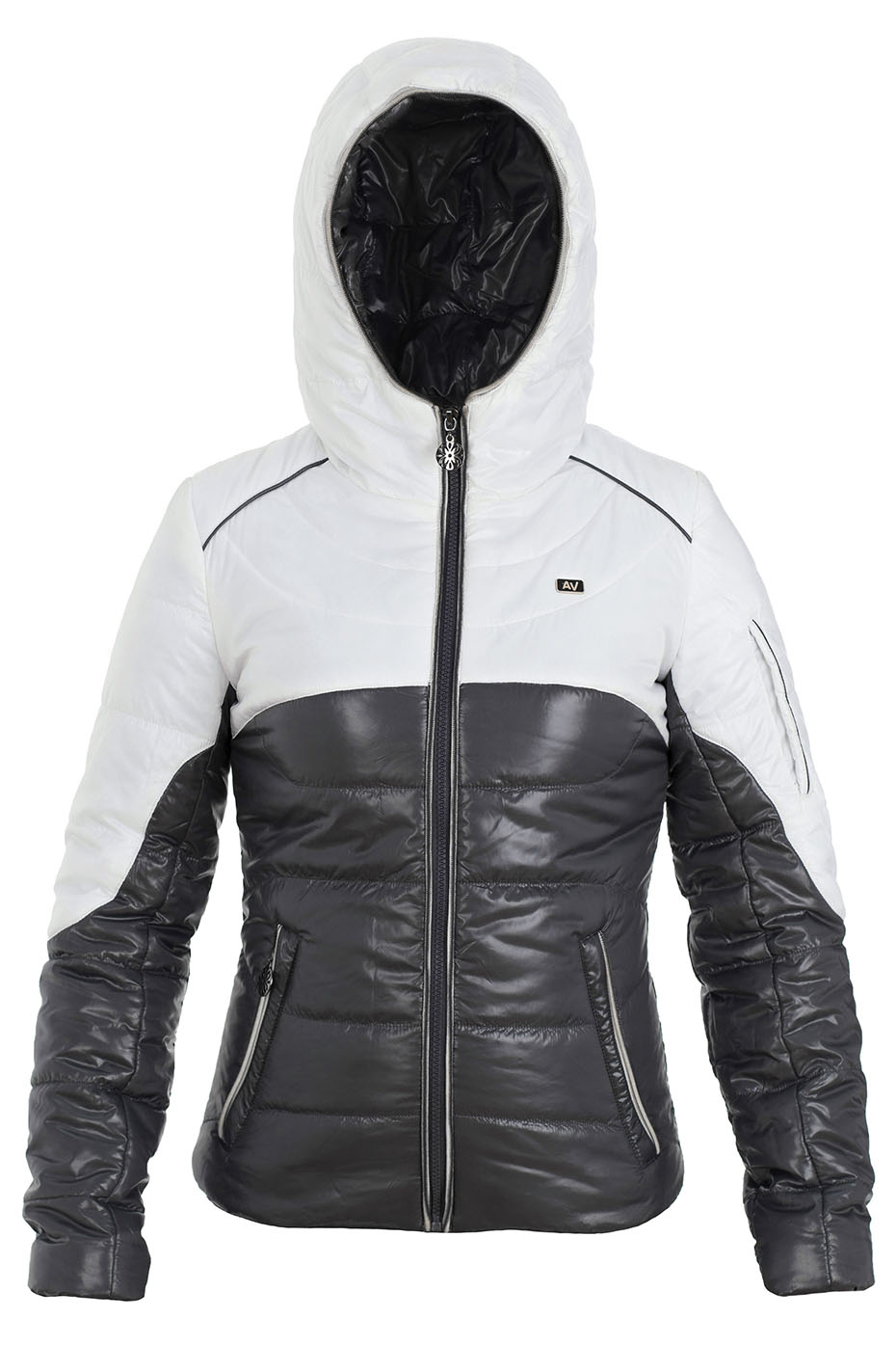 Куртка утепленная Avecs 2014803 Grey / White