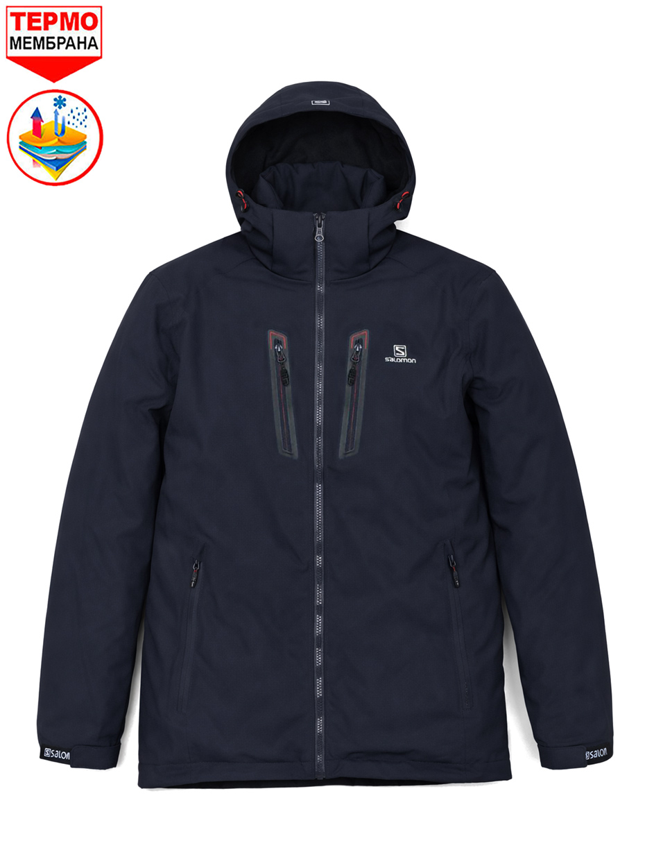 Куртка утепленная Salomon Mountain 50410A905 Dark Blue / Red