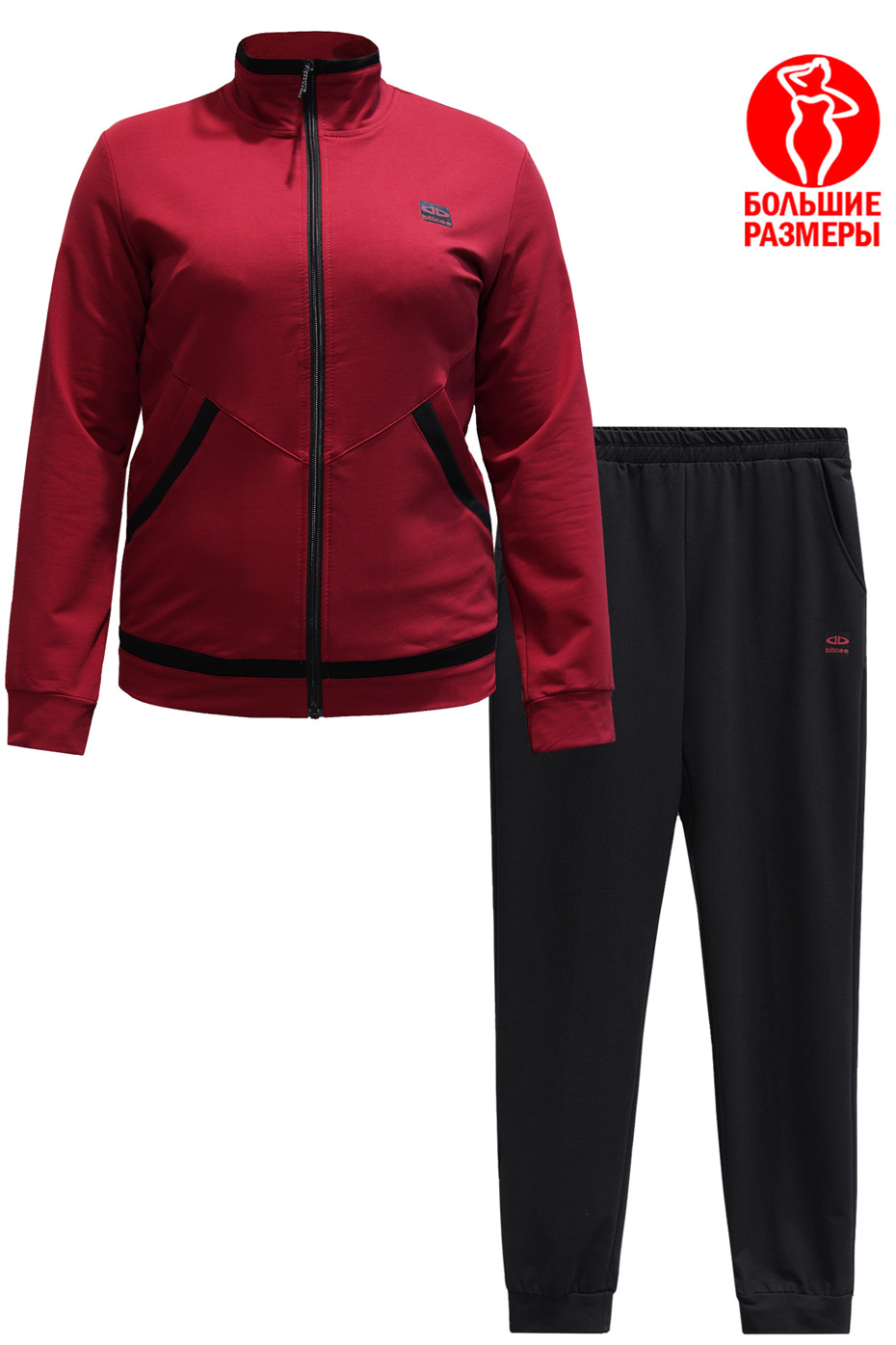 Спортивный костюм Bilicee 89201859 GT Vinous / Black