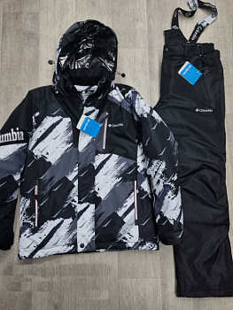 Костюм горнолыжный Columbia Omni Heat 41114A2337 Black / Gray / White
