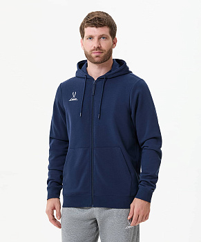 Худи на молнии Jogel ESSENTIAL Cotton Zip Hoodie Dark Blue
