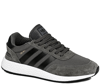 Кроссовки Adidas Originals Iniki POD System Dark Gray / White