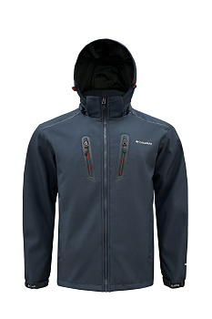 Ветровка Columbia Tall Heights Hooded Softshell Dark Blue