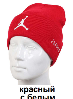 Шапка мужская Nike Jordan 527JR380 Red / White