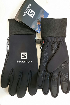 Перчатки Salomon Sport Glove Windstopper Black