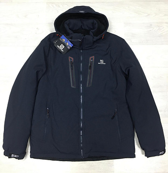 Куртка утепленная Salomon Mountain 50410A905 Dark Blue / Red