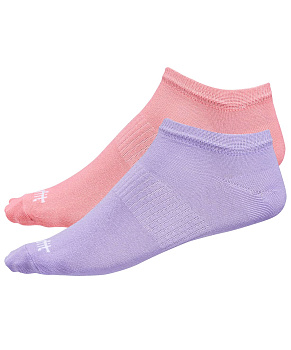 Носки низкие STARFIT SW-205 U Coral / Lilac - 2 пары