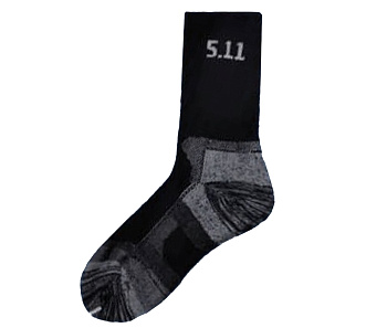 Термоноски 5.11 Tactical Series Level 2 Black / Gray (черный / серый)