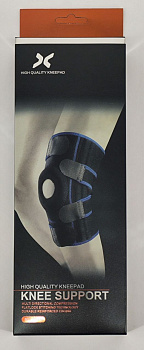 Суппорт колена 8570 неопреновый, черный