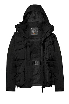 Куртка утепленная тактическая 726 Gear 908980113 Mono Black