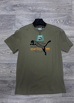 Футболка Puma Sportswear 41118A8911 Olive