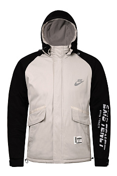 Куртка утепленная Nike Sportswear Storm-FIT Windrunner Light Gray / Black