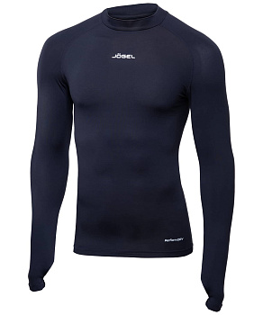 Футболка компрессионная Jögel Camp PerFormDRY Top LS Black / White