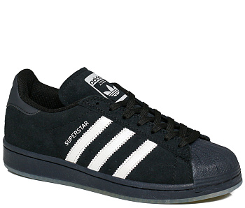 Кроссовки Adidas Originals Superstar Black / Dark Blue