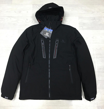 Куртка утепленная Salomon Mountain 41007A603 Black / Red