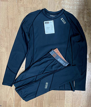Термобелье 5.11 Tactical Plus 50409A511 Black / Gray