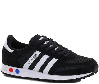 Кроссовки Adidas Originals LA TRAINER Black / White / White