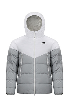 Куртка утепленная Nike Sportswear Tech 412A99168 Light Gray / White