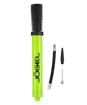 Насос двойного действия Jögel JA-104 ND, 25 см, гибкий шланг, игла, насадка для фитбола