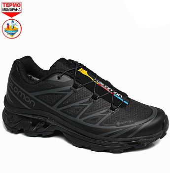 Кроссовки Salomon XT-6 GTX Omni-Heat Black