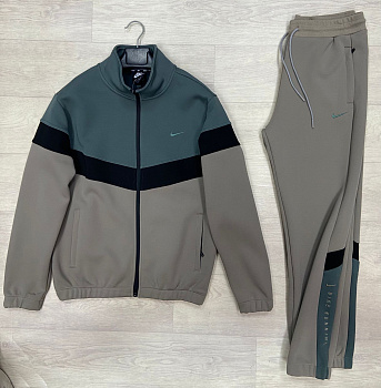 Костюм утепленный Nike Running Track Suit Khaki / Green