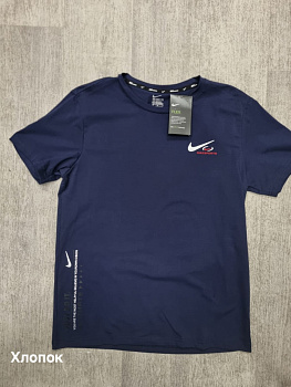 Футболка Nike Running Flex 885188 Dark Blue