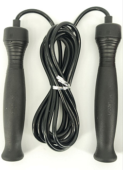 Скакалка JPL -5109 с подшипниками, чёрный, 3 м