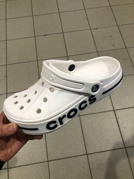 Сабо Crocs Bayaband Clog 50411B05 U White / Black