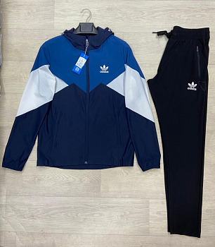 Костюм спортивный Adidas Originals Climacool Blue / White / Dark Blue