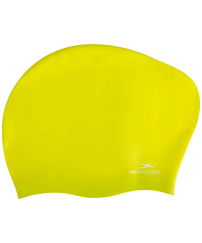 Шапочка для плавания 25DEGREES Mamana Lime 25D21014A, силикон, для длинных волос