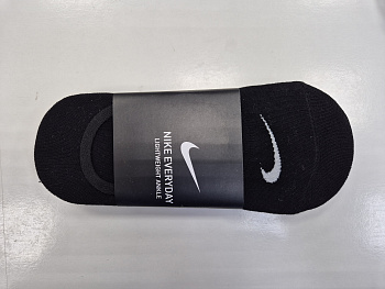 Следки спортивные Nike Lightweight Ankle Black - 3 пары