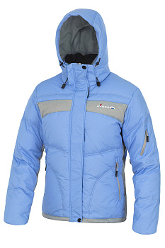 Пуховик Avecs 50147 Blue / Grey