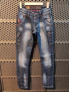 Джинсы утепленные Star King FK7117G Dark Blue