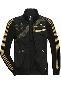 Толстовка Adidas 1182 Black / Gold