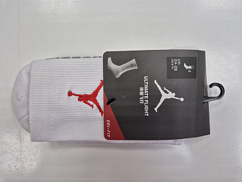 Носки спортивные Nike Jordan Ultimate Flight White / Red
