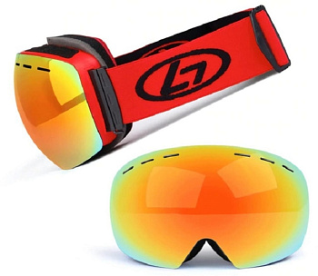 Очки - маска сферические ZDK L7 Red