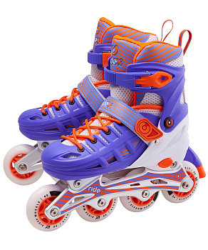 Ролики раздвижные RIDEX Blade Purple / White