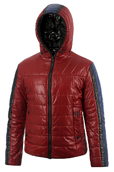 Куртка утепленная Avecs 2014225 Maroon / Black / Blue