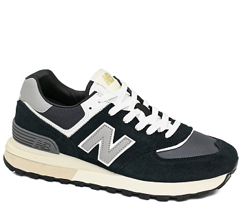Кроссовки New Balance 574 Classic Dark Blue / Beige