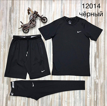 Костюм для тренировок 3 в 1 Nike Dri-Fit Black / White