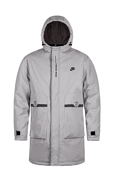 Куртка утепленная Nike Sportswear Dream Down Fill Elongated Light Gray