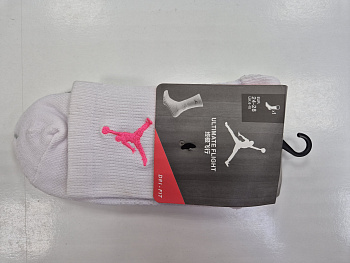 Носки спортивные Nike Jordan Ultimate Flight White / Pink